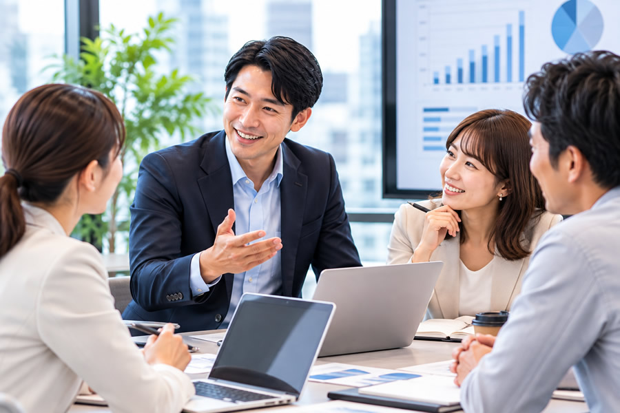営業部門の改善イメージ