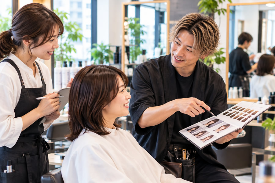 美容室の改善イメージ
